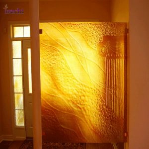 طرح-ستون-برجسته-بر-روی-شیشه-جداکننده