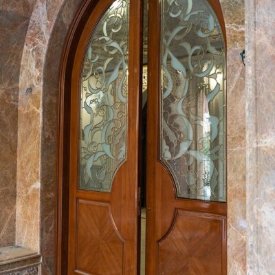 درب ورودی ساختمان سنبل فرمانیه عکس شماره 1