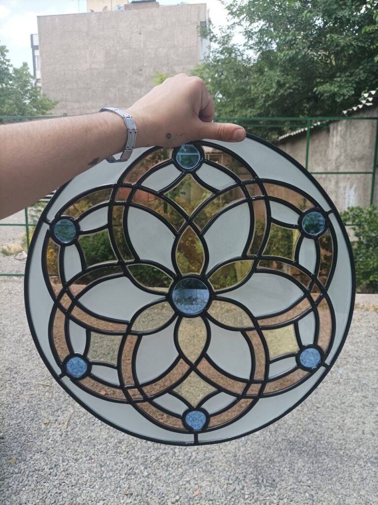 کارگاه آموزش ساخت تیفانی گلس تخت